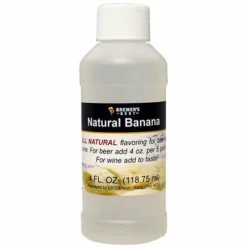 Natural Banana Flavor Extract - 4 Oz.