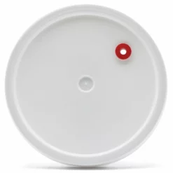 Grommeted Lid For 2 Gallon Bucket - Drilled