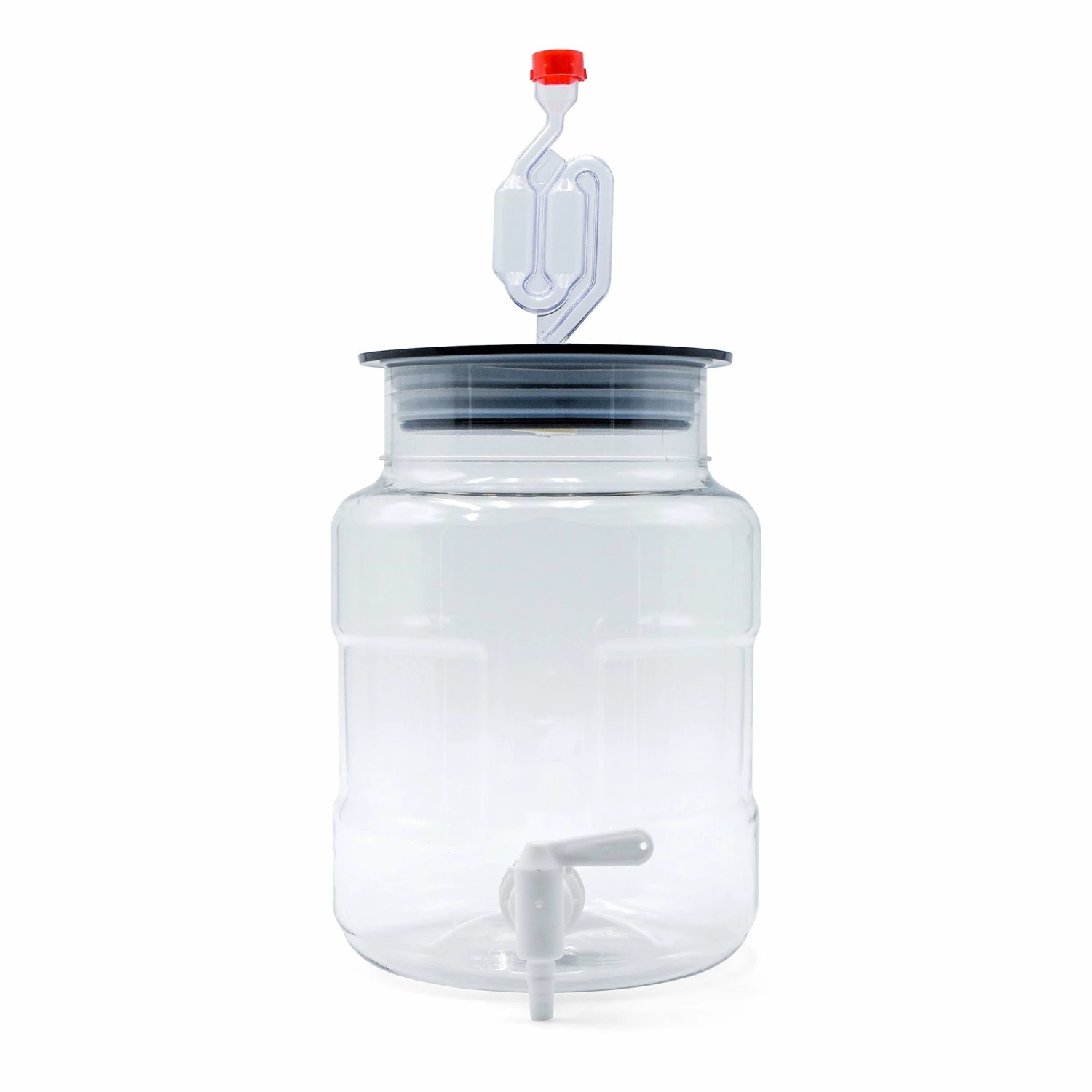 Little Big Mouth Bubbler® Plastic 1.4 Gallon Siphonless Fermenter