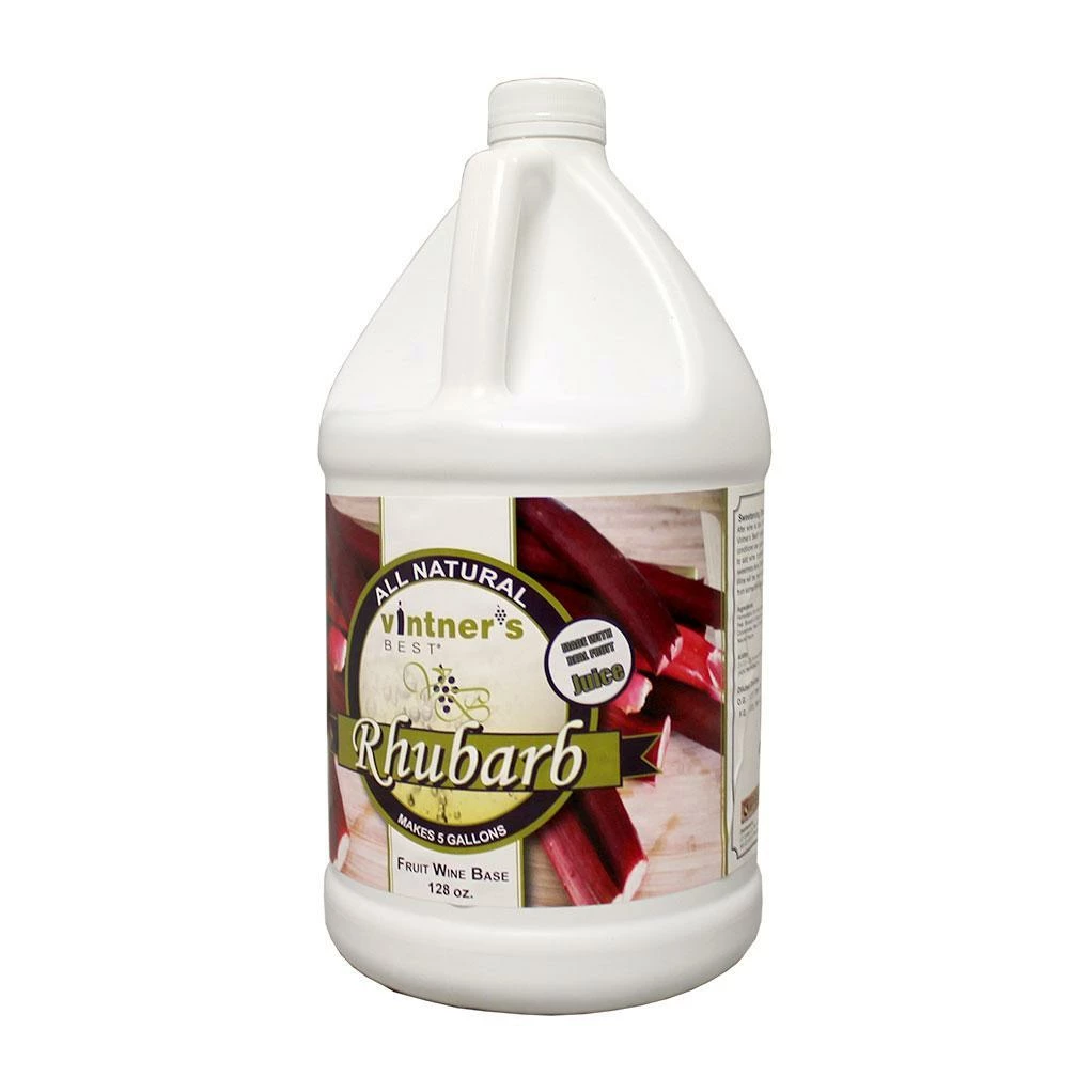 Vintner's Best® Rhubarb Fruit Wine Base 128 Oz.