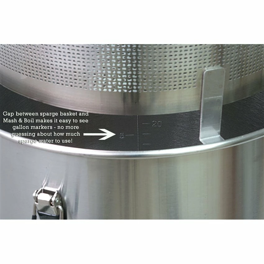 Mash & Boil Series 2 Electric Brewing System W/Pump - Brewer’s Edge - Image 5