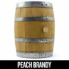 Used Peach Brandy Barrel 30 Gallon