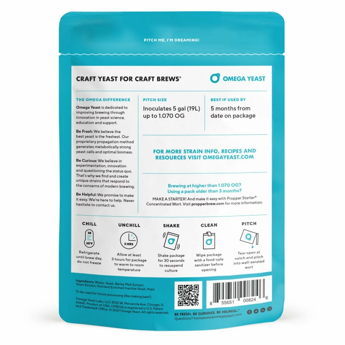 Omega Yeast OYL-001 Alt - Image 2