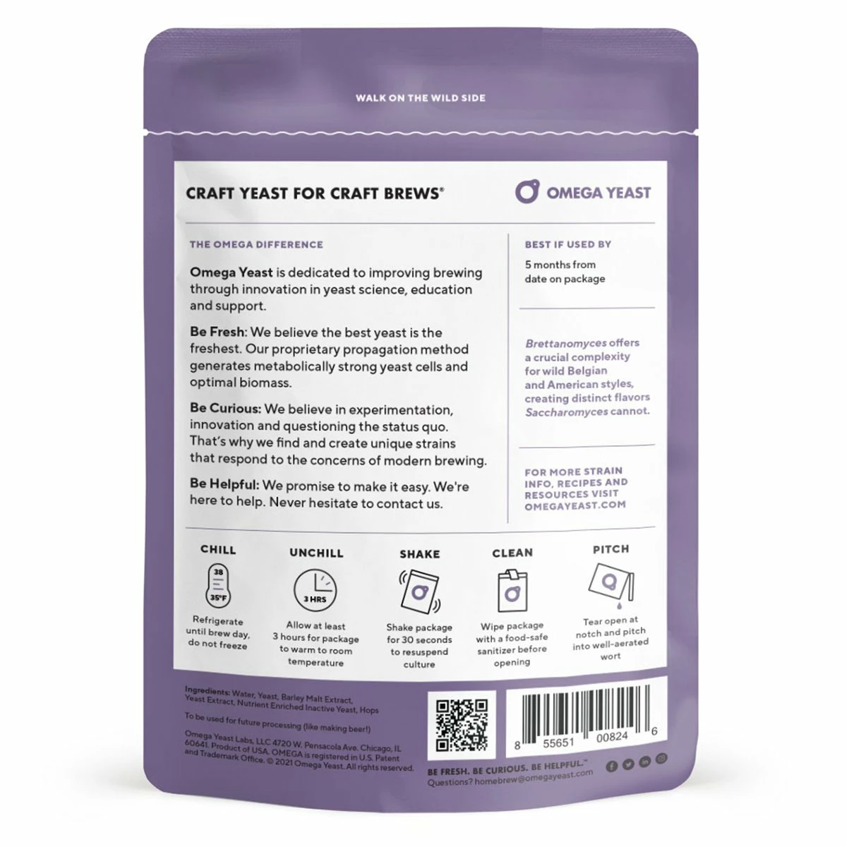 Omega Yeast OYL-203 Brettanomyces Lambicus - Image 2