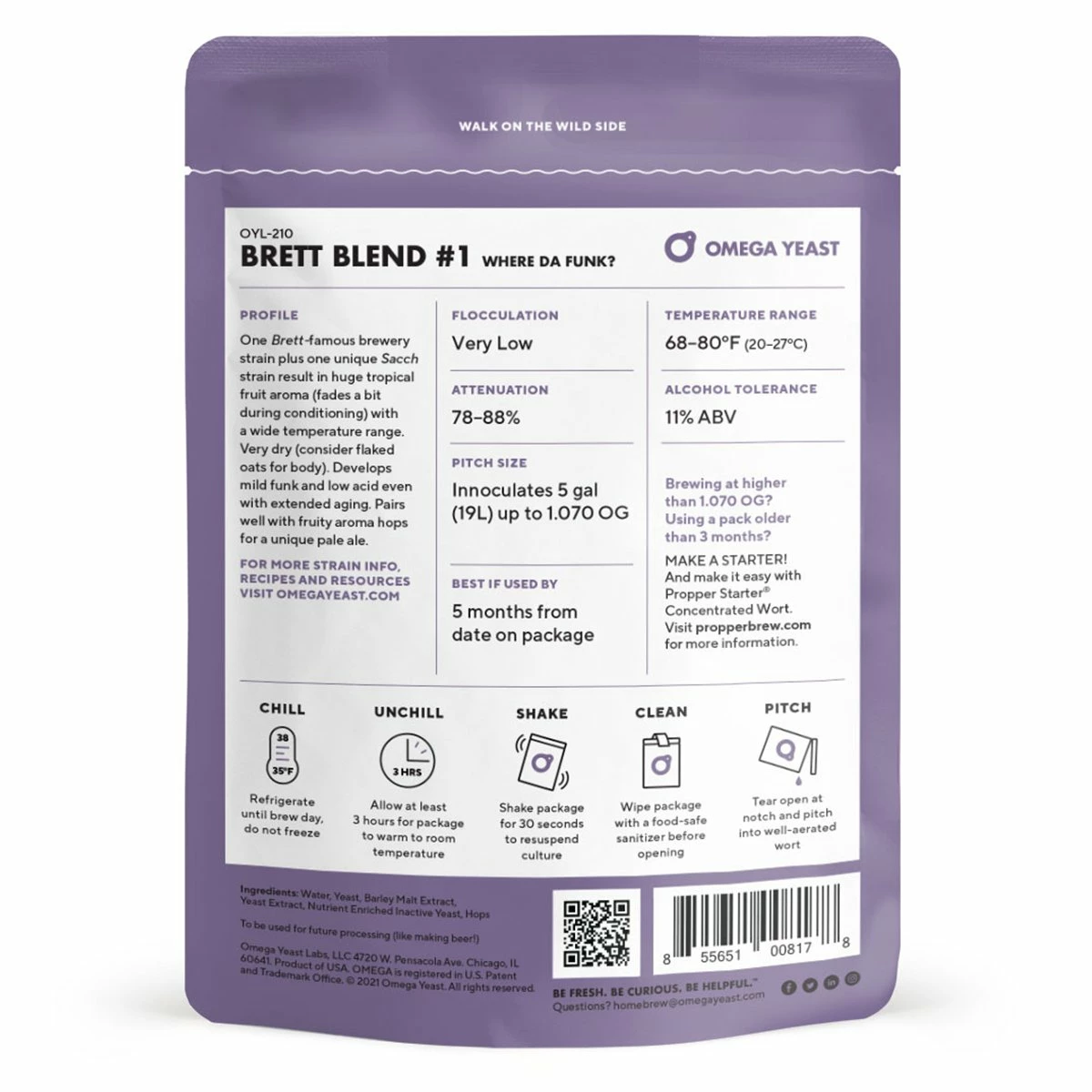 Omega Yeast OYL-210 WHERE DA FUNK? - Image 2