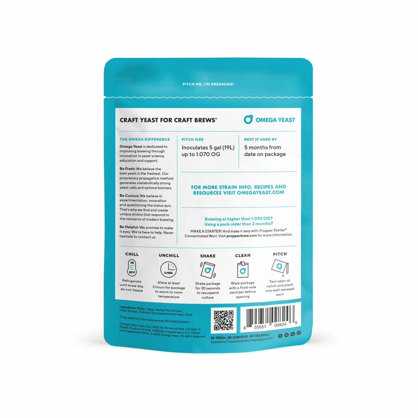 Omega Yeast OYL-436 DIPA Ale DKO Series - Image 2