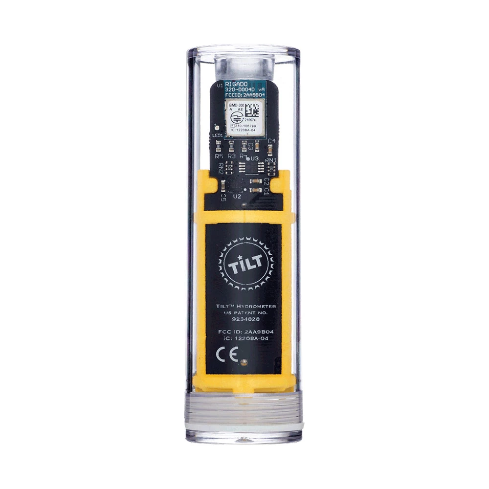 Tilt™ - Yellow Digital Hydrometer And Thermometer