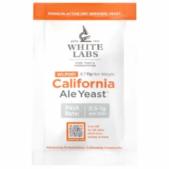 WLP001 Dry California Ale Yeast - White Labs Dry Yeast