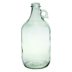 1/2 Gallon Clear Glass Beer Growler Jug