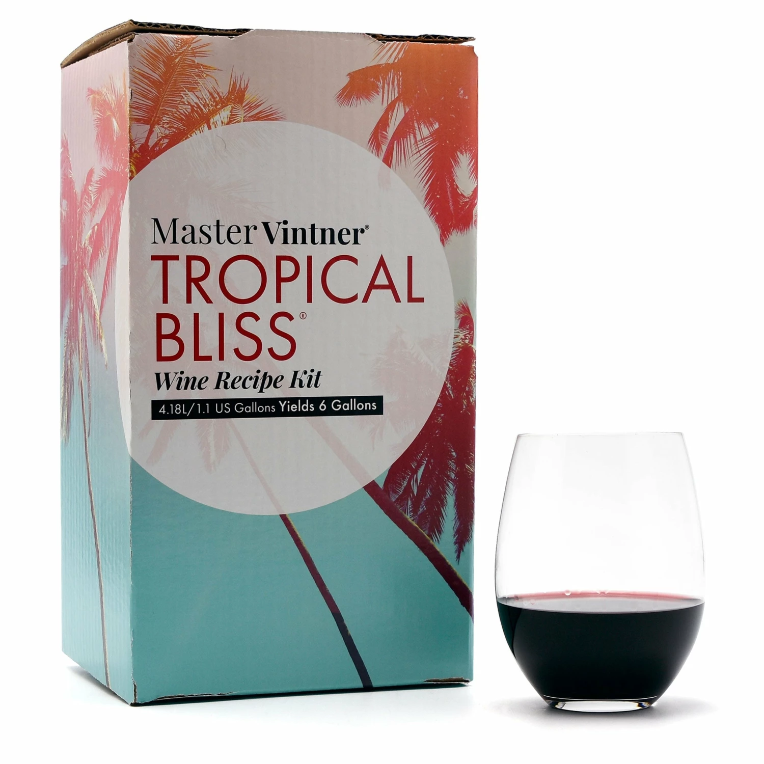 Black Cherry Shiraz Wine Kit - Master Vintner® Tropical Bliss®